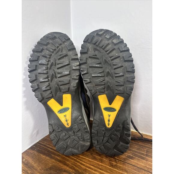 Great Vtg Women's VASQUE Ankle Hiking Trail Boots Size 8 Brown Leather VST - Picture 2 of 9